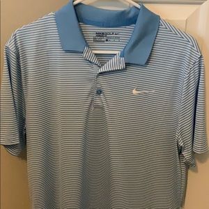 Nike Blue Golf Polo in Medium